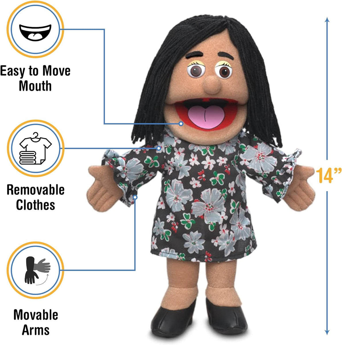 PUP Maria M 14" The Zoo Company Toy Store