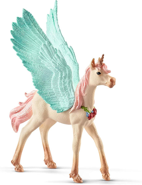 BAY Decorated Unicorn Pegasus Foal