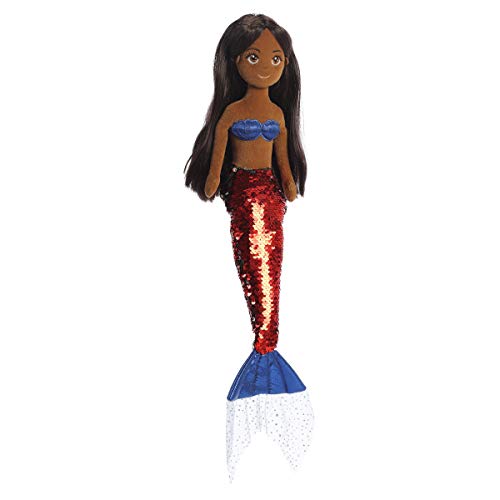 MERM Sequin Gloria Red 18"