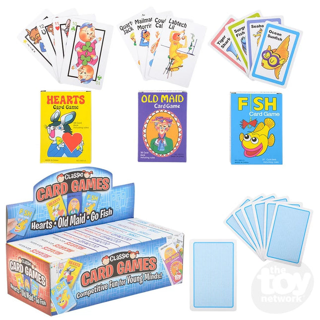 Classic Card Game ast 2"X3"