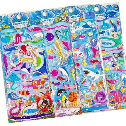 Sticker Sea World 1 Combo Puffy