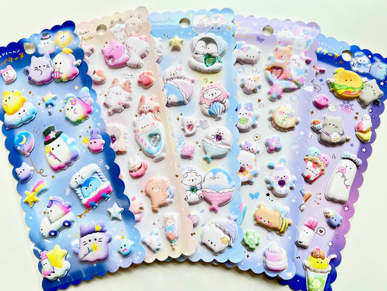 Sticker Super Puffy Combo