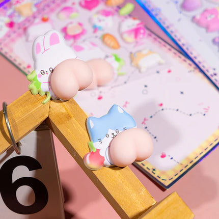 Sticker Animal Squishy Butt
