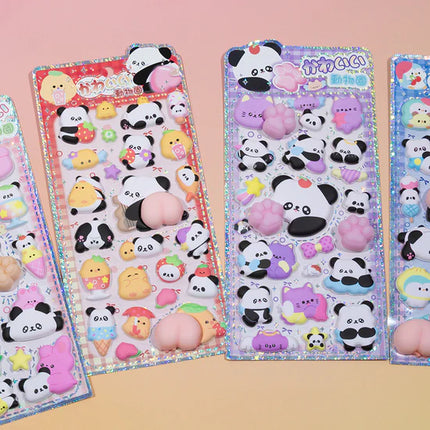 Sticker Panda Squishy Butt