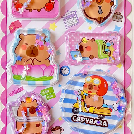 Sticker Capybara Water Vol.2