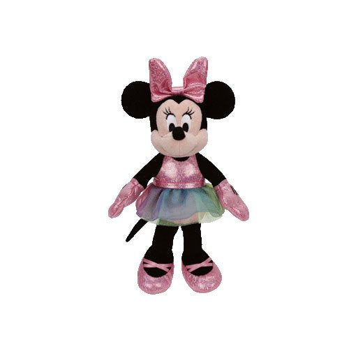 MM Minnie Rainbow Tutu 8" Beanie Baby