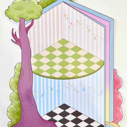 Sticker Alice in Wonderland Fairy Tale