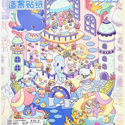 Sticker Alice in Wonderland Fairy Tale