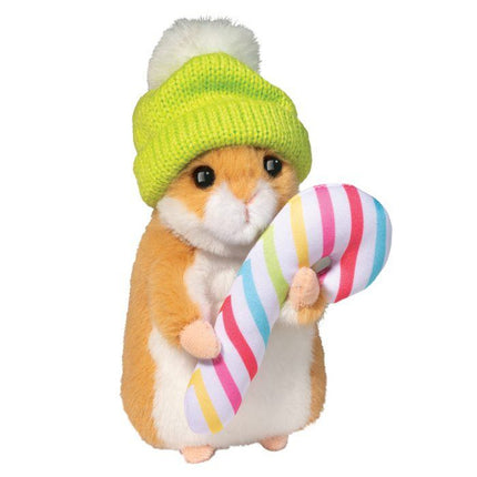 Hamster Hat Candy Cane 7"