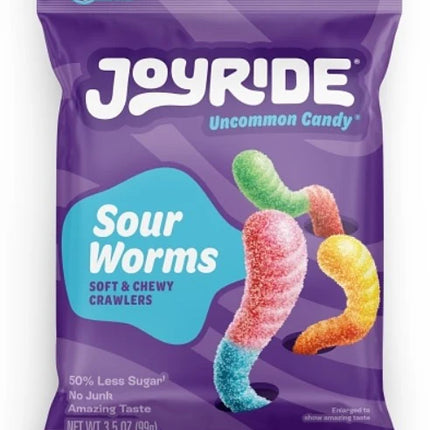 Joyride Sour Gummy Worms 3.5oz,