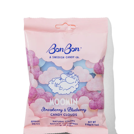 BonBon Swedish Moomin Candy Clouds 4.1oz Bag