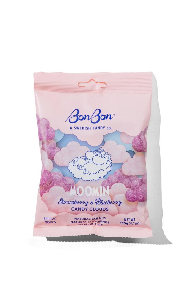 BonBon Swedish Moomin Candy Clouds 4.1oz Bag