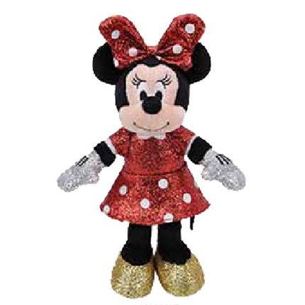 MM Minnie Sparkle 8" Beanie Baby