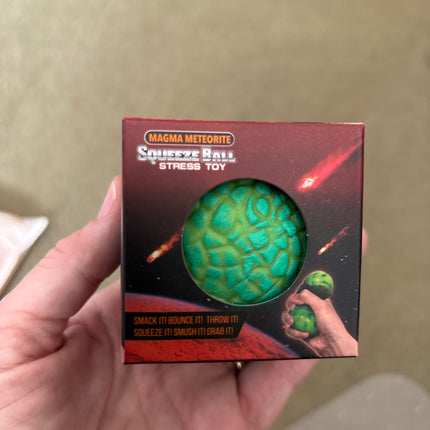 Magma Meteorite Squeeze Ball