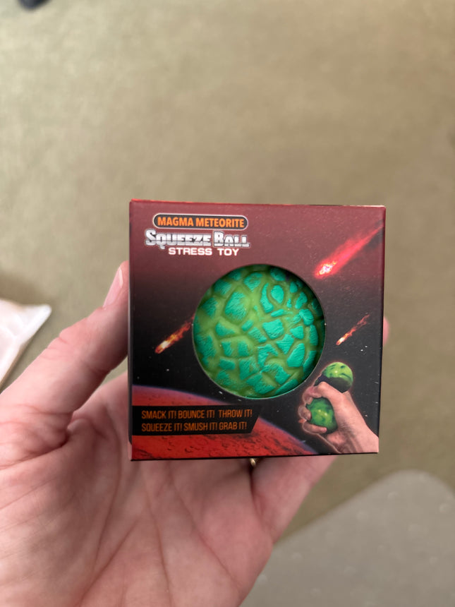 Magma Meteorite Squeeze Ball