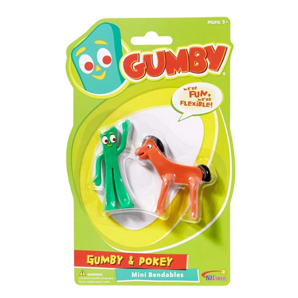 Gumby & Pokey Gumbitties 2pk Fig