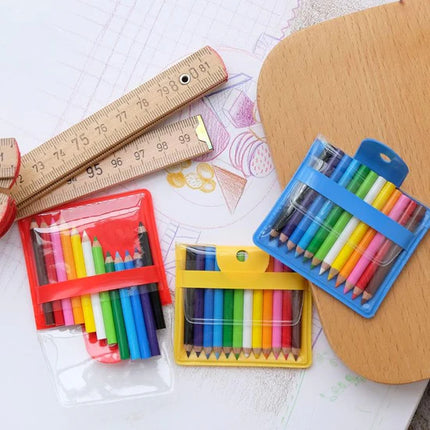 Mini Color Pencils in Pouch