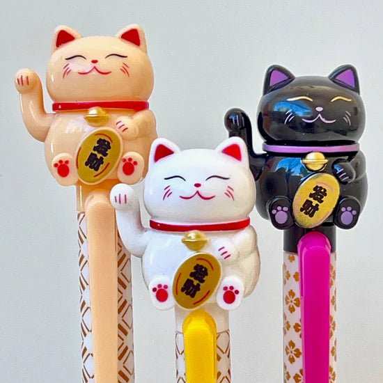 Pen Maneki Lucky Cat Gel Pen