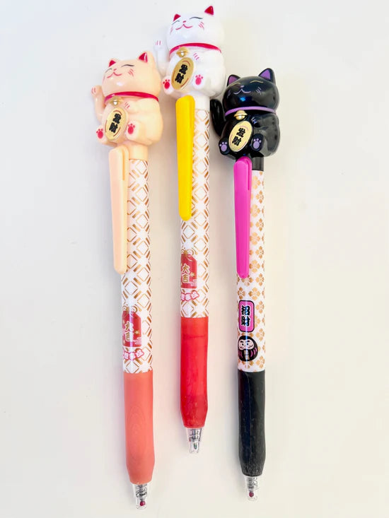 Pen Maneki Lucky Cat Gel Pen