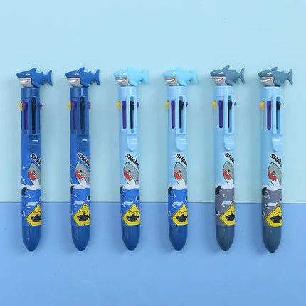 Pen Shark 8 Colors Ball Pen