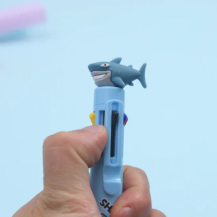 Pen Shark 8 Colors Ball Pen