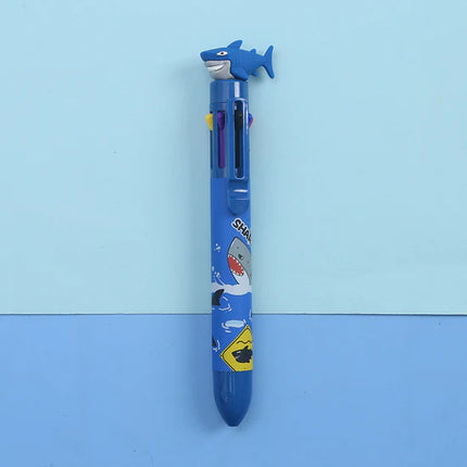 Pen Shark 8 Colors Ball Pen