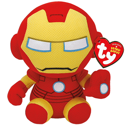 SUPER  Ironman 8" Beanie Baby