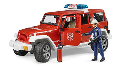 Jeep Rubicon Fire rescue with Fireman