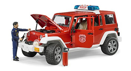 Jeep Rubicon Fire rescue with Fireman