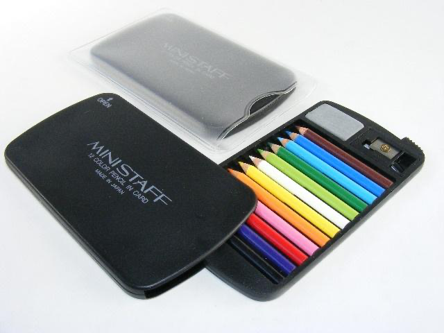 Mini Color Pencils 12pk Case