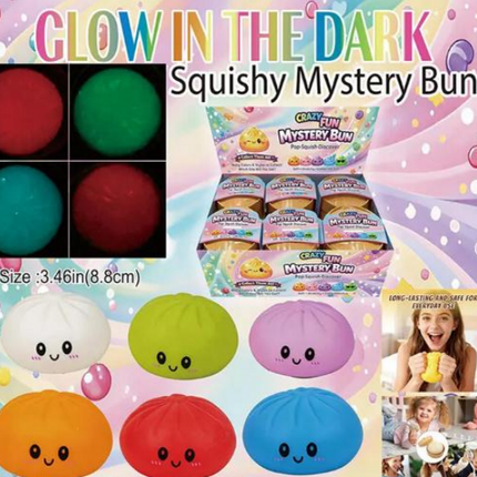 Mystery GID Dumpling Squishy 3.5" Large