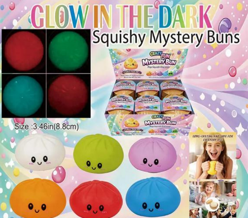 Mystery GID Dumpling Squishy 3.5" Large
