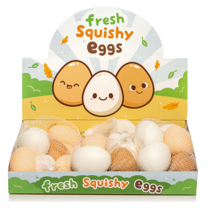 Fresh Squishy Eggs Sensory Toy
