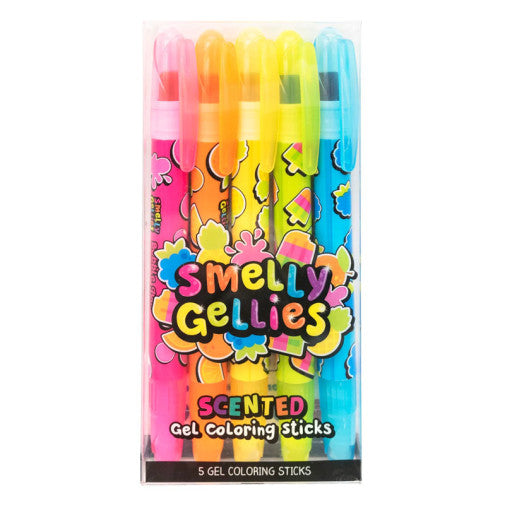 Smelly Gellies Gel Crayons 5pk