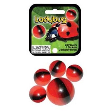 Marbles Ladybug Red