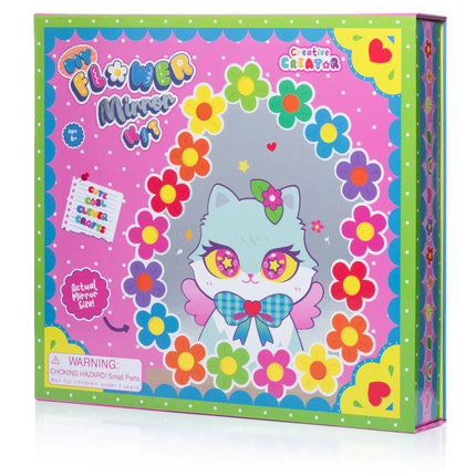 Creative Creator DIY Flower Mirror Kit - Classic Rainbow