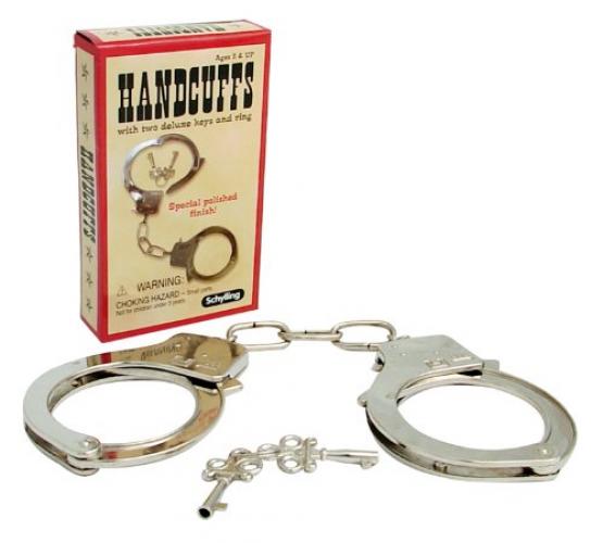 Hand Cuffs w/ Key Metal