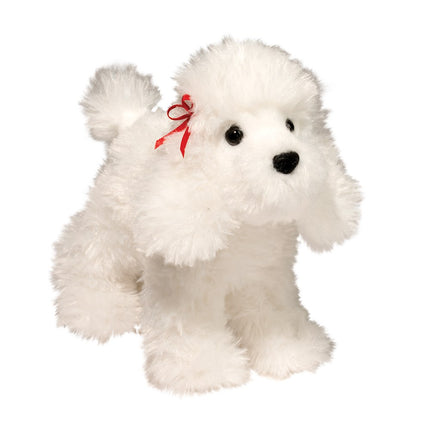 Gina Poodle White DOG 8"