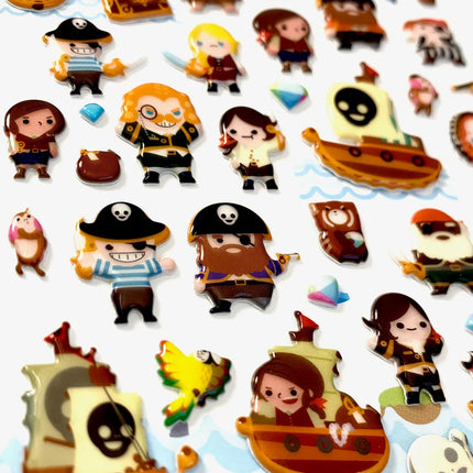 Sticker Treasure Island Pirate