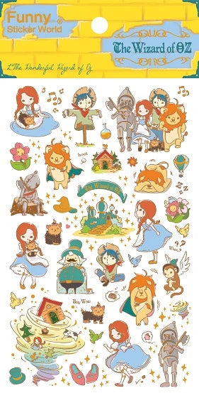 Sticker Wizard of Oz PVC