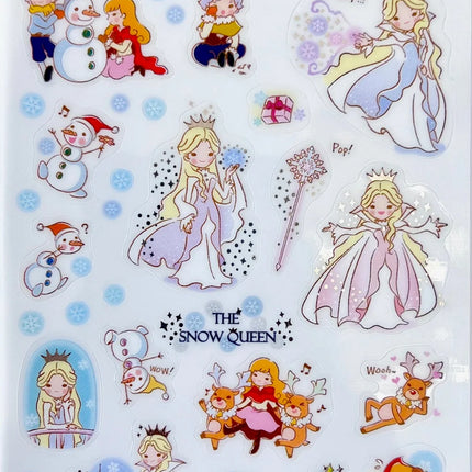 Sticker Snow Queen Fairy Tale
