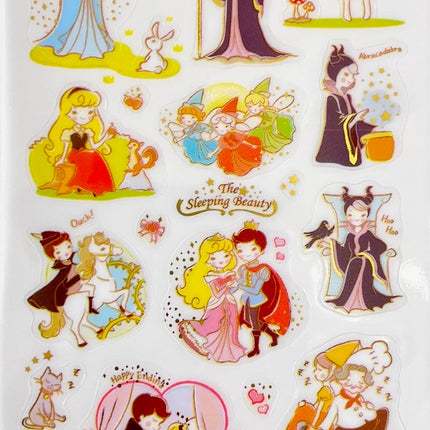 Sticker Sleeping Beauty Fairy Tale
