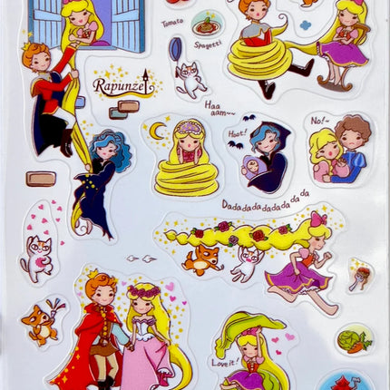 Sticker Rapunzel Fairy Tale