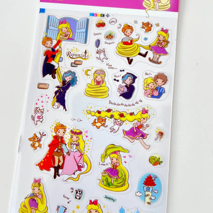 Sticker Rapunzel Fairy Tale