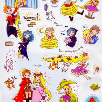 Sticker Rapunzel Fairy Tale