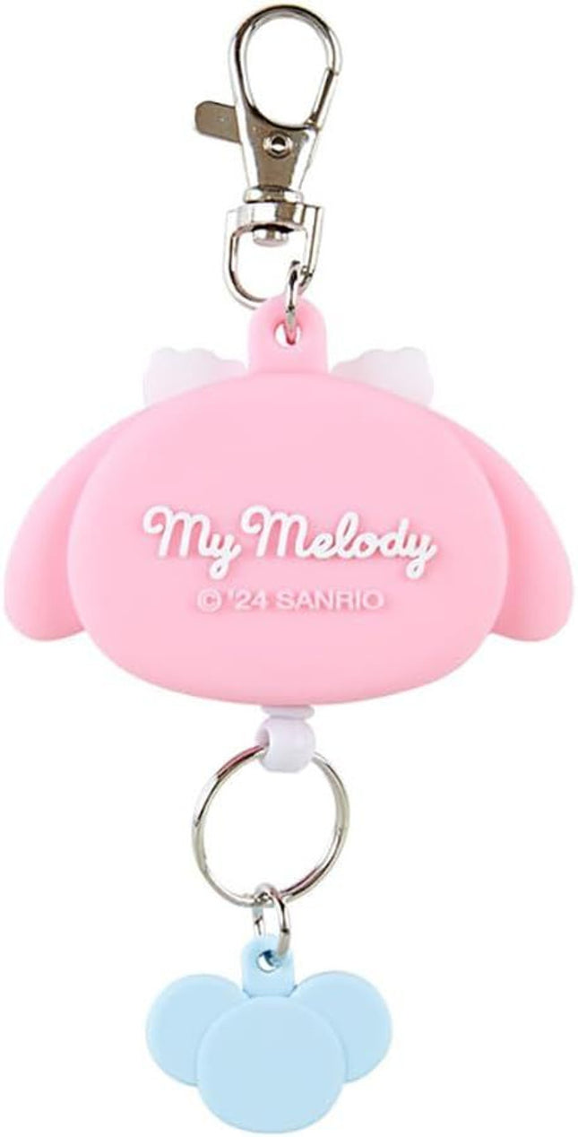 KEY RING W/REEL: FACE MM