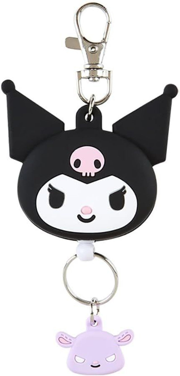 KEY RING W/REEL: FACE KU