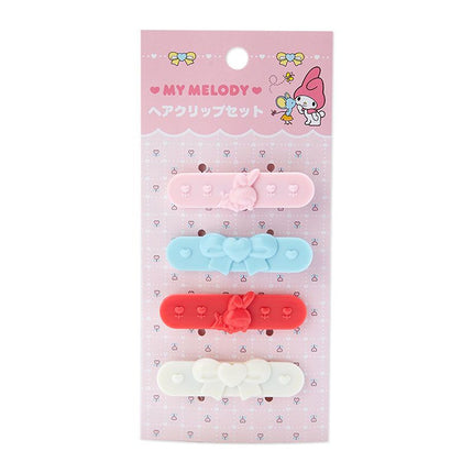 KT My Melody Hair Clip Set 4pc