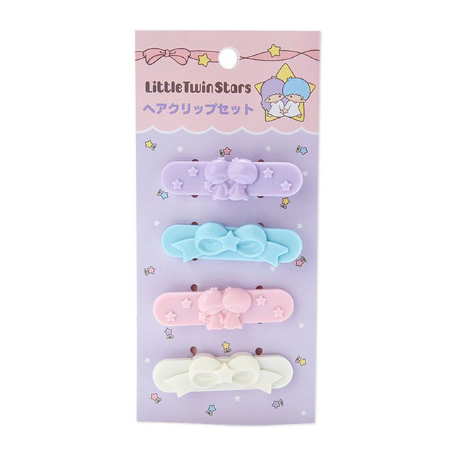 KT Twin Stars Hair Clip Set 4pc