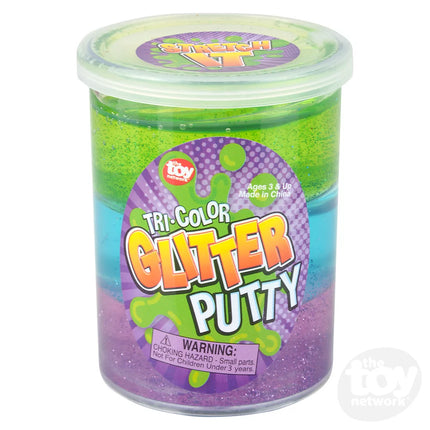 Triple Glitter Putty 3"